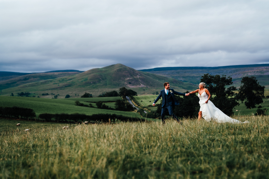 up on the fell above Ghyll Barn
