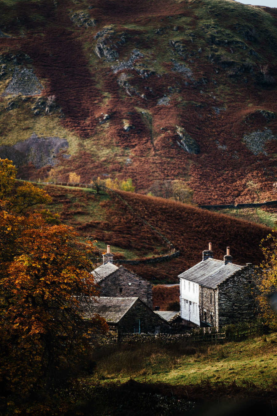 Hause Hall Wedding venue with Place Fell behind